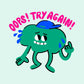 Sticker - Try Again